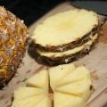 Нарезка ананаса на праздничный стол: красивые идеи с фото